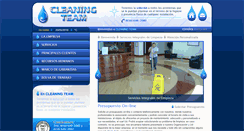 Desktop Screenshot of cleaningteam.com.mx